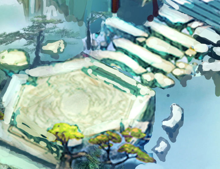 Road religion - platform ladder 3D model_3