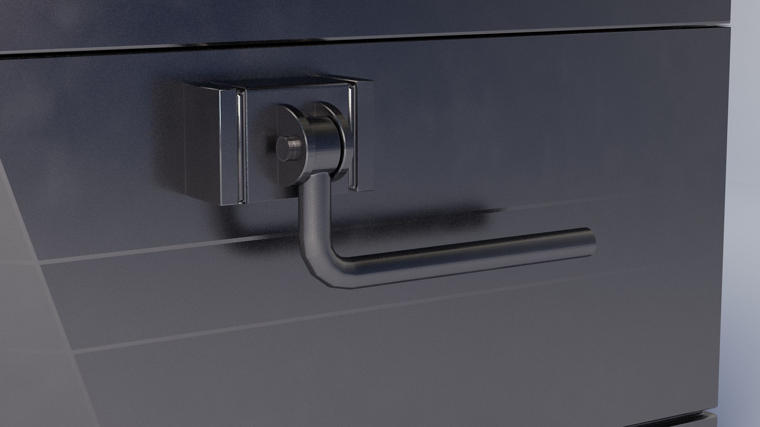 Crate SciFi - PBR Asset Low-poly 3D model Low-poly 3D model_7