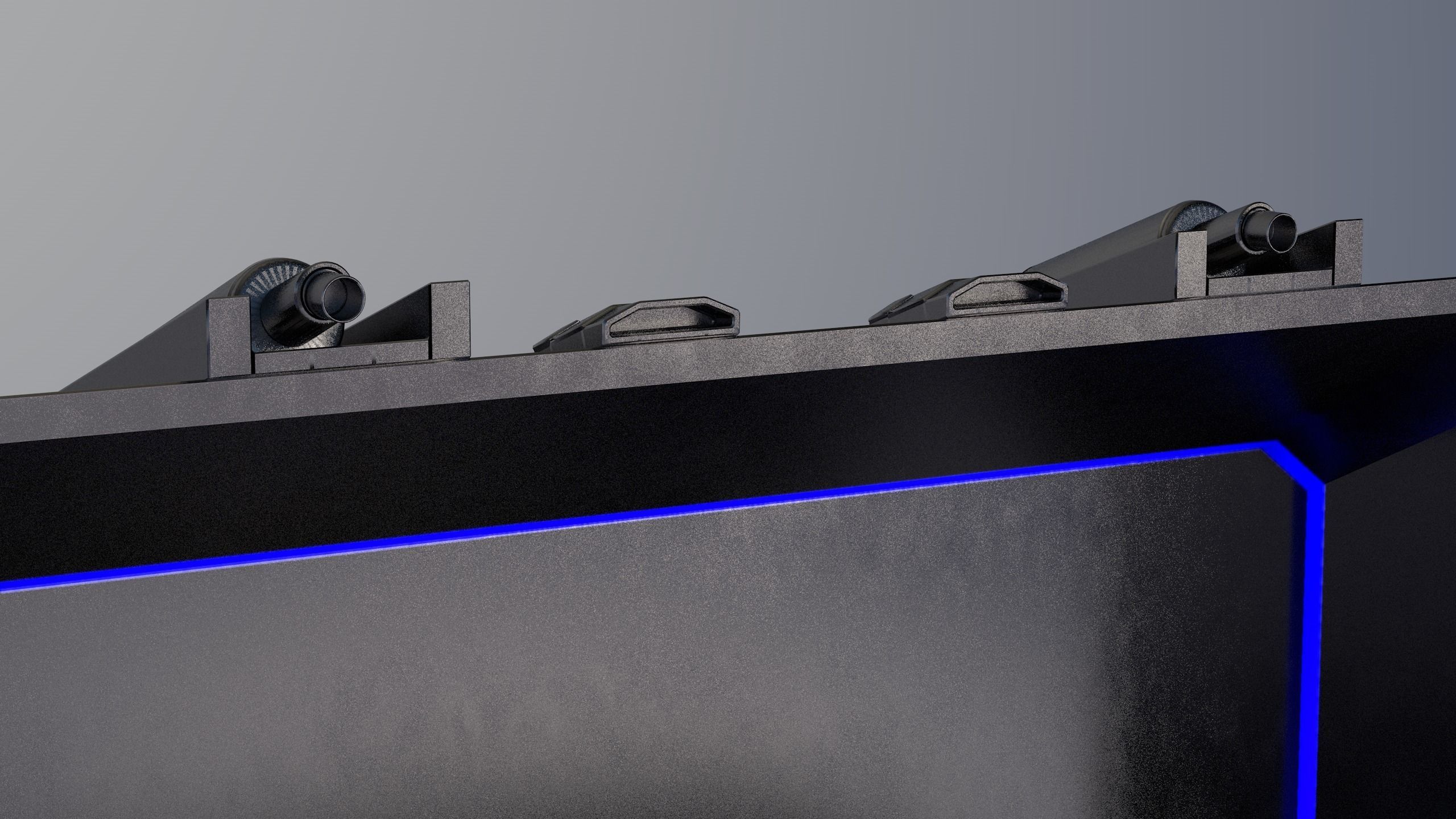 Crate SciFi - PBR Asset Low-poly 3D model Low-poly 3D model_9