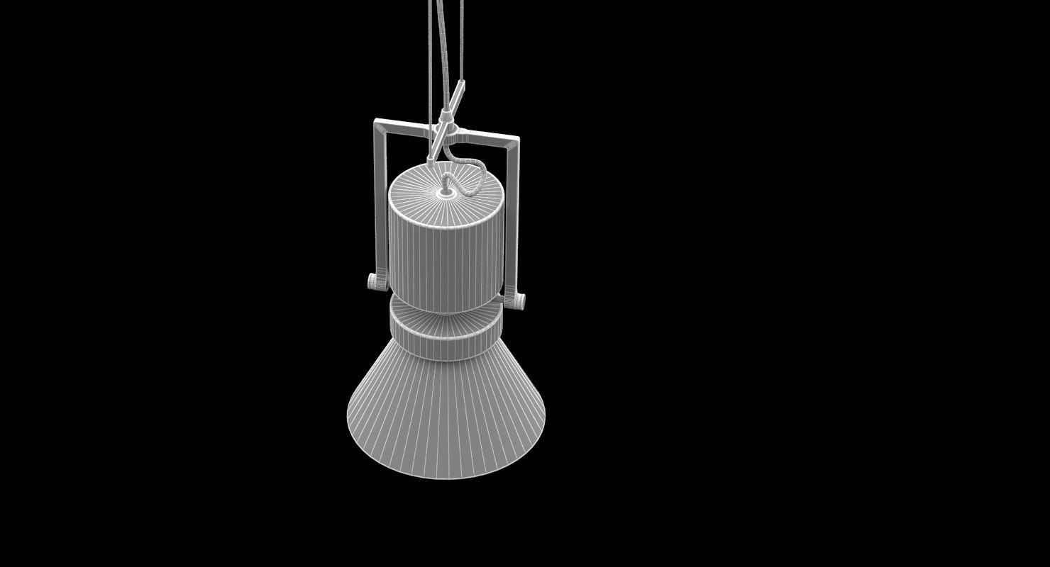 iGuzzini Le Perroquet Pendant 3D model_6