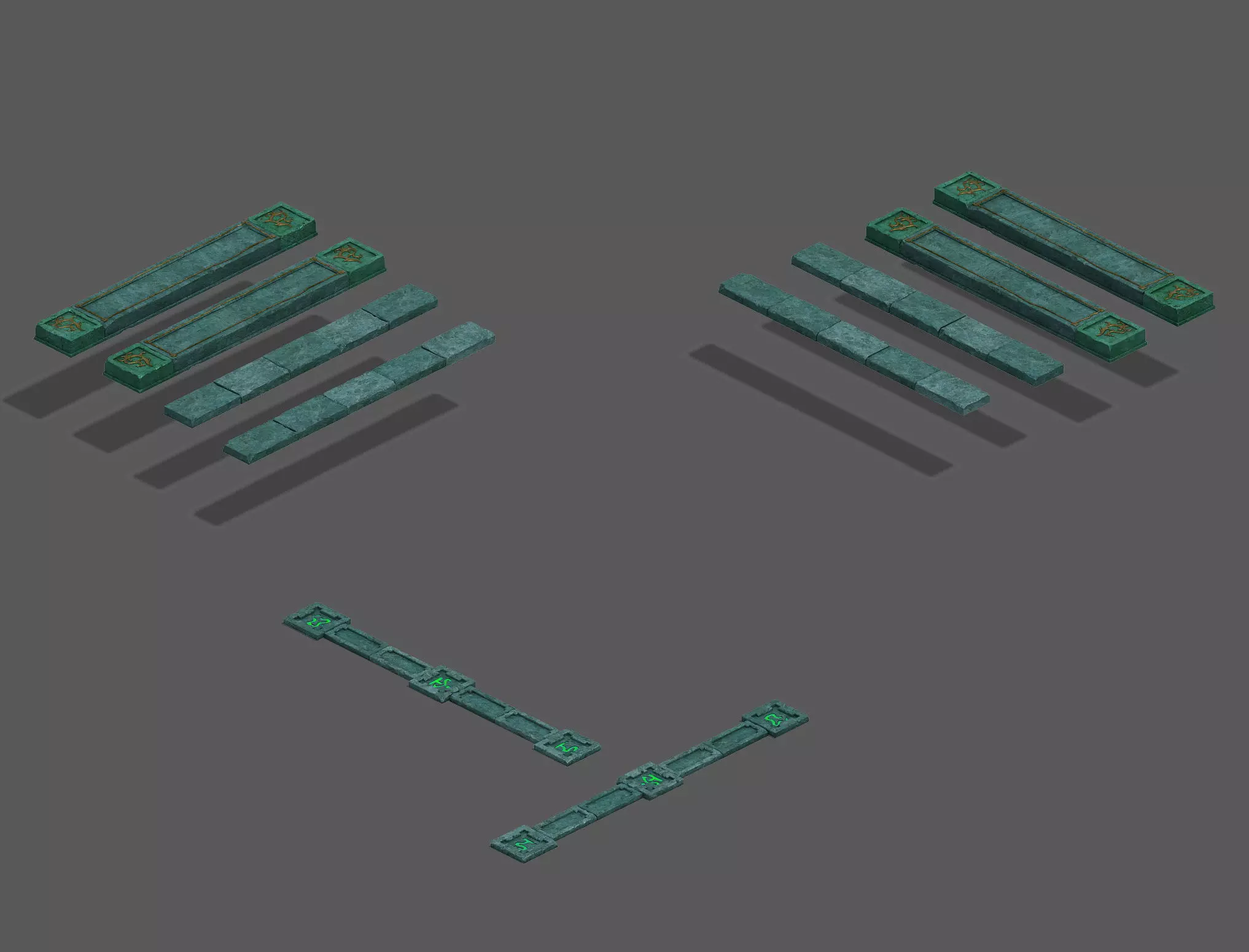 Dungeon - stairs 2 3D model_0