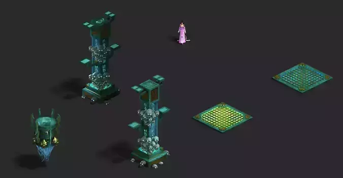 Underground city - debris