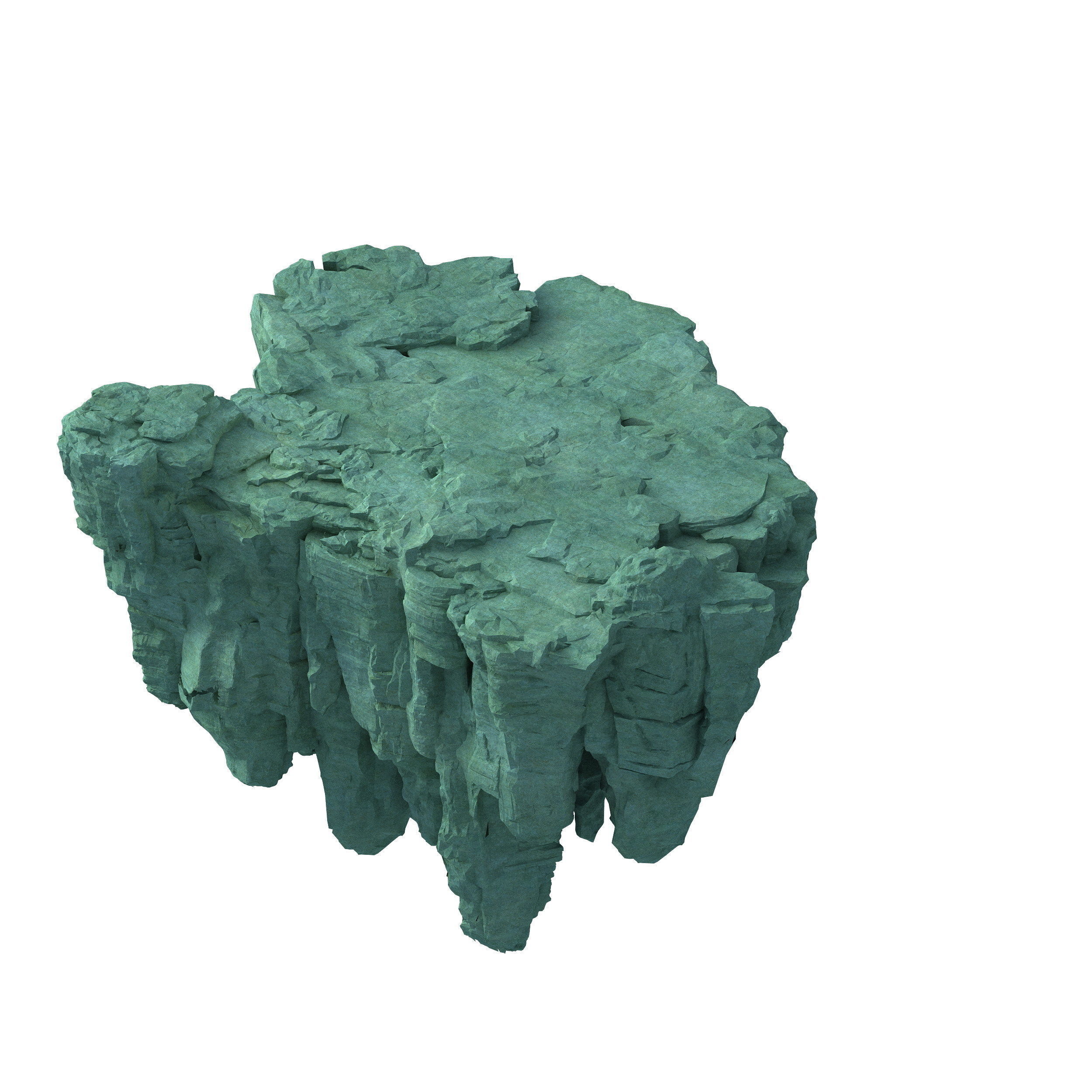 Terrain - Stone 04 3D model_1