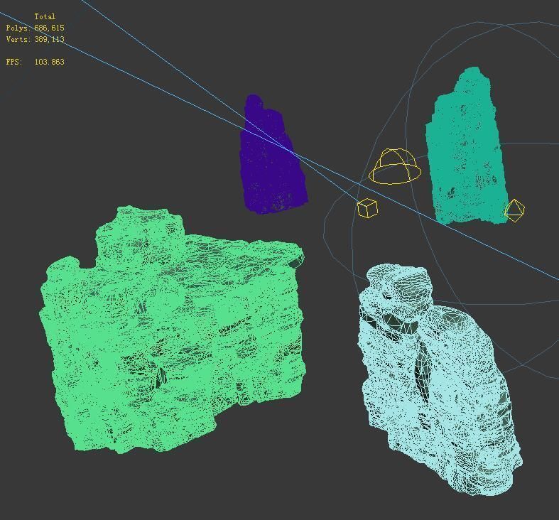 Terrain - Stone 07 3D model_3