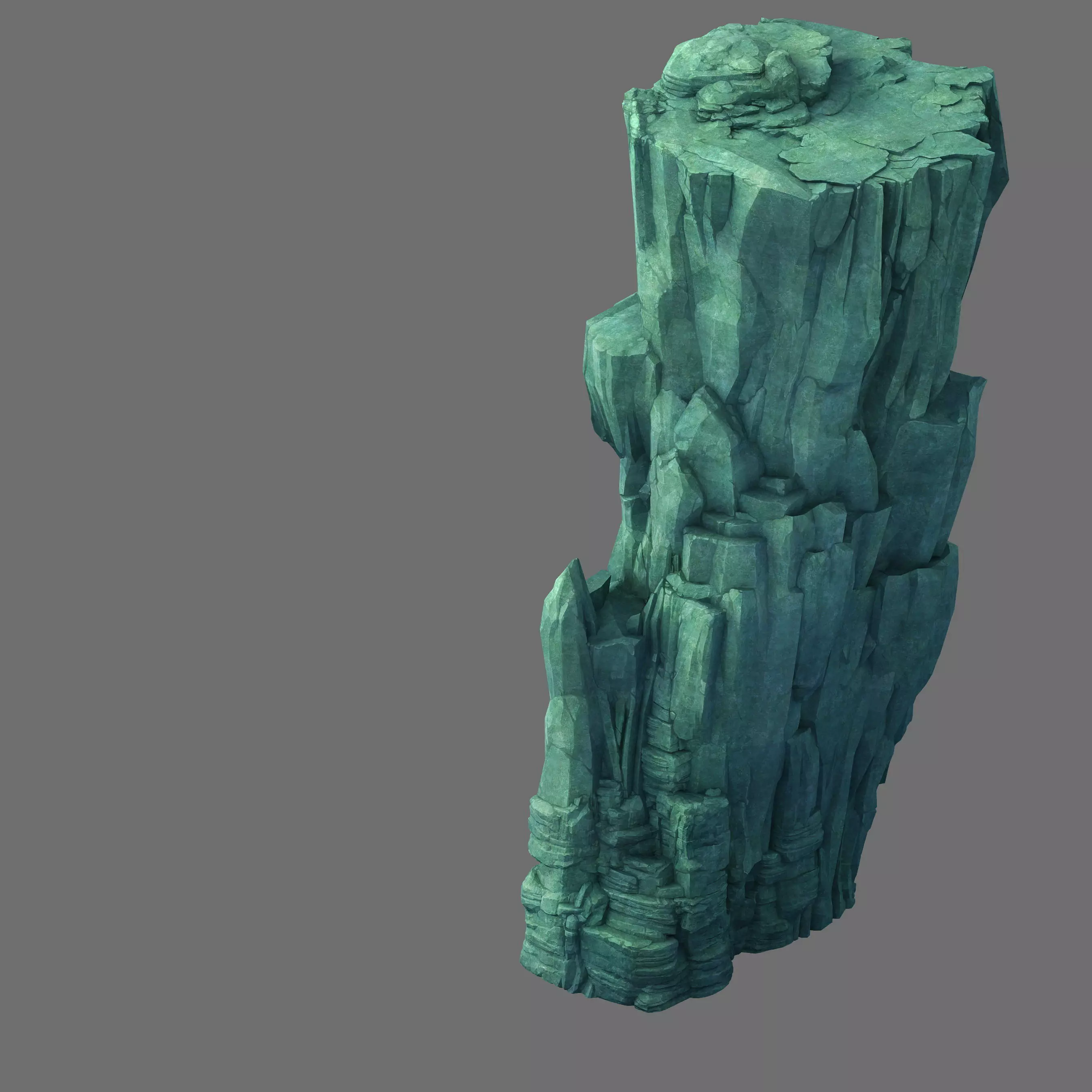 Terrain - Stone 12 3D model_0