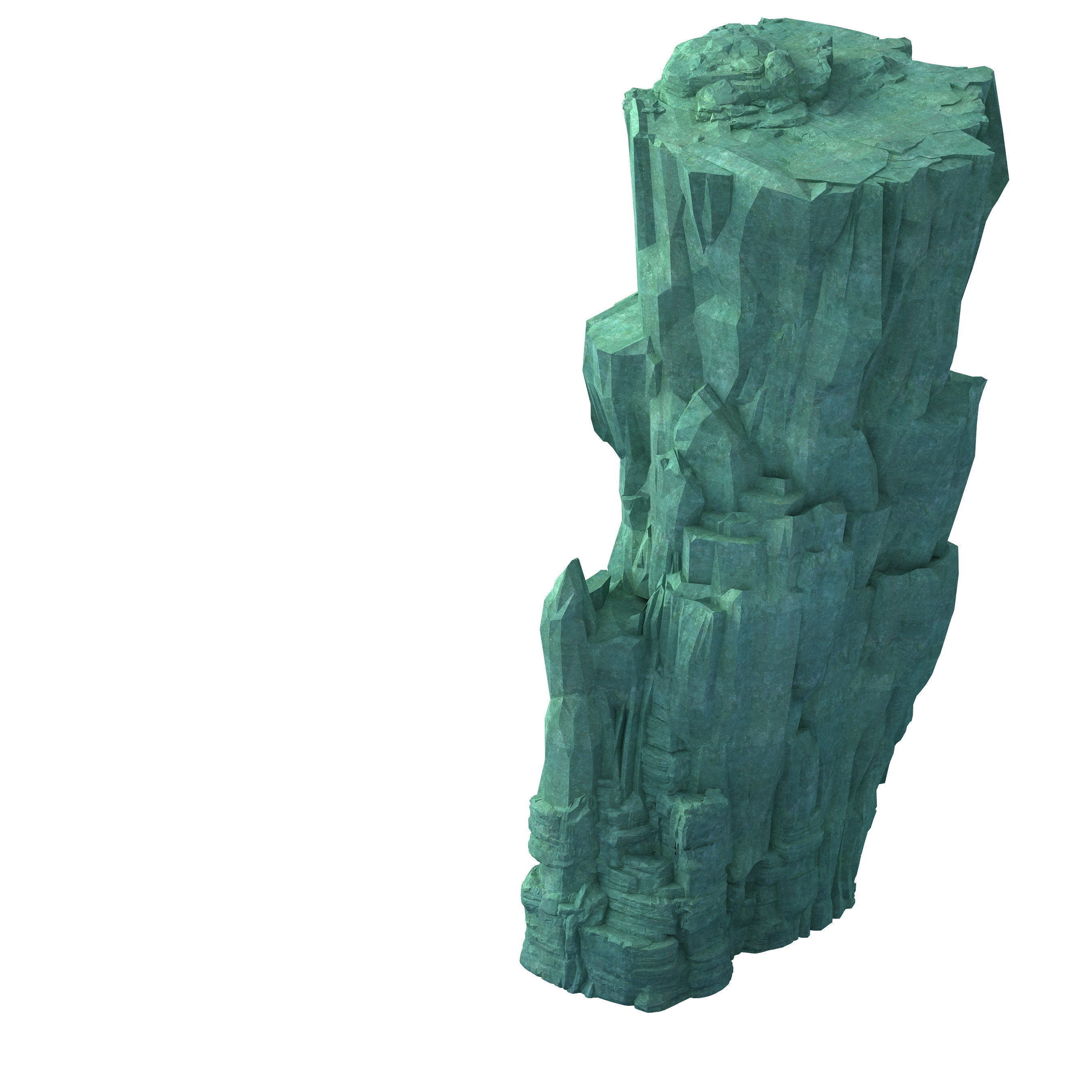 Terrain - Stone 12 3D model_1