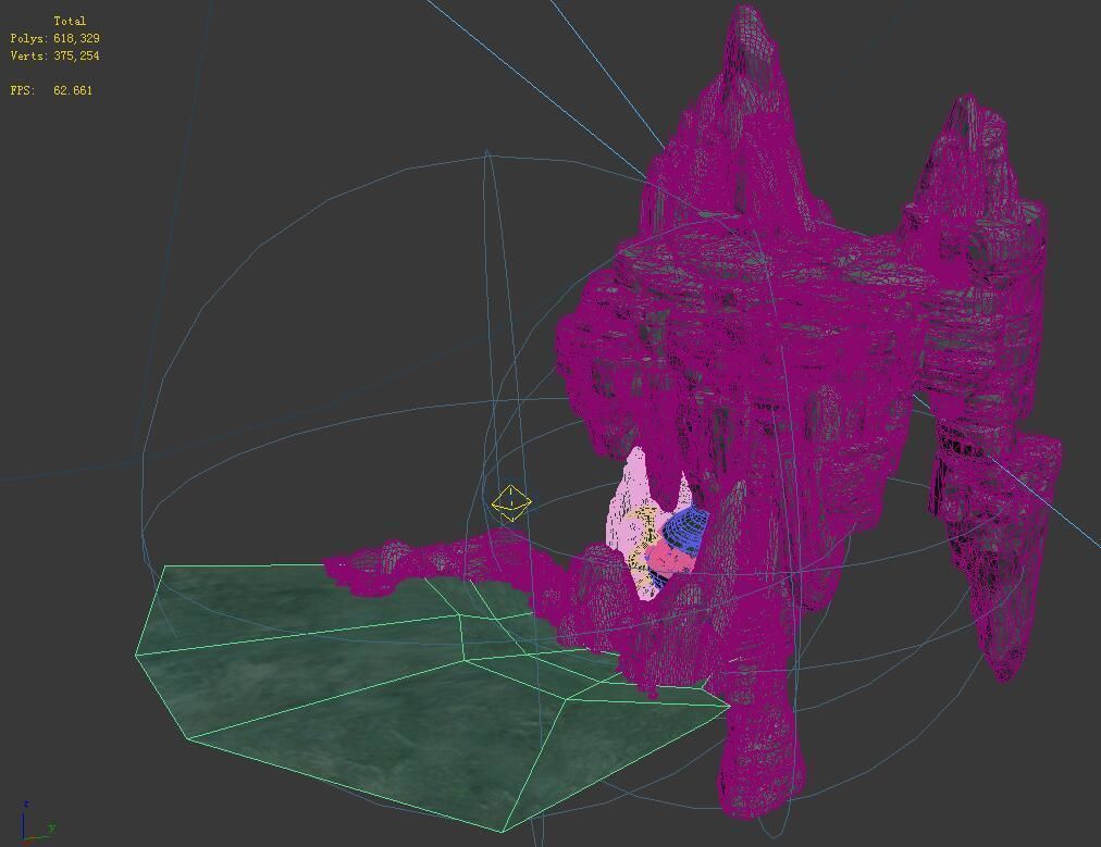 Terrain - Stone 14 3D model_5