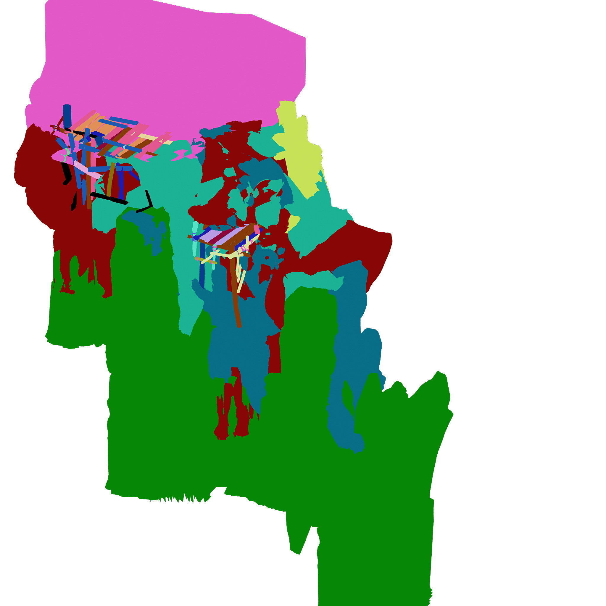 Terrain - Stone Road 03 3D model_3