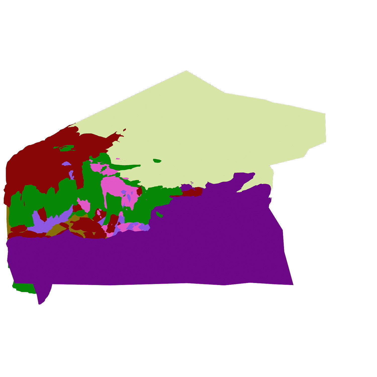 Terrain - Stone Road 04 3D model_3