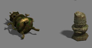 Ruins - small objects 3D model_2