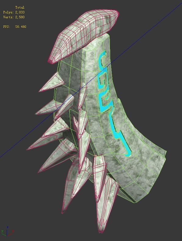 Vermont Ridge - a spell full of spells 3D model_3