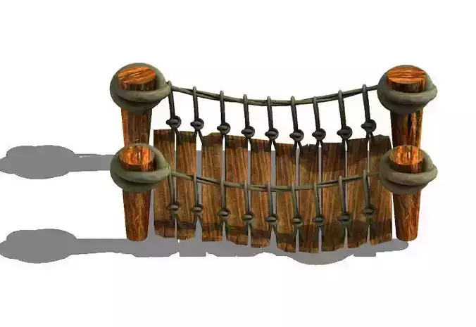 Vermont Ridge - rope bridge