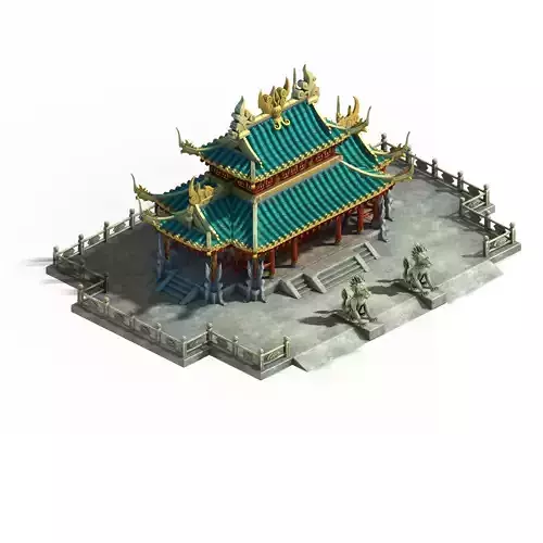 Fumo Mountain - Palace Architecture