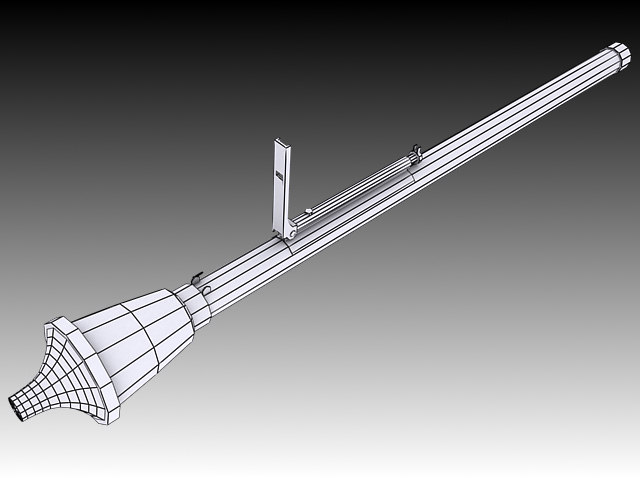 Panzerfaust 30 Klein 3D model_2