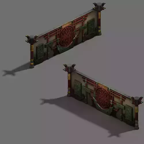 Senior gang - front wall 01