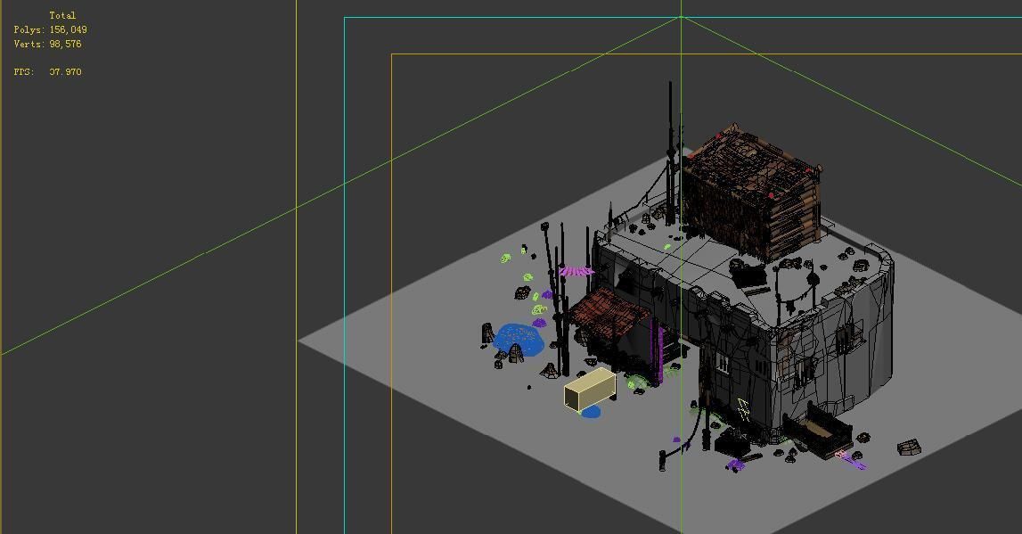 Gobi Desert - Cottage Main House 01 3D model_1