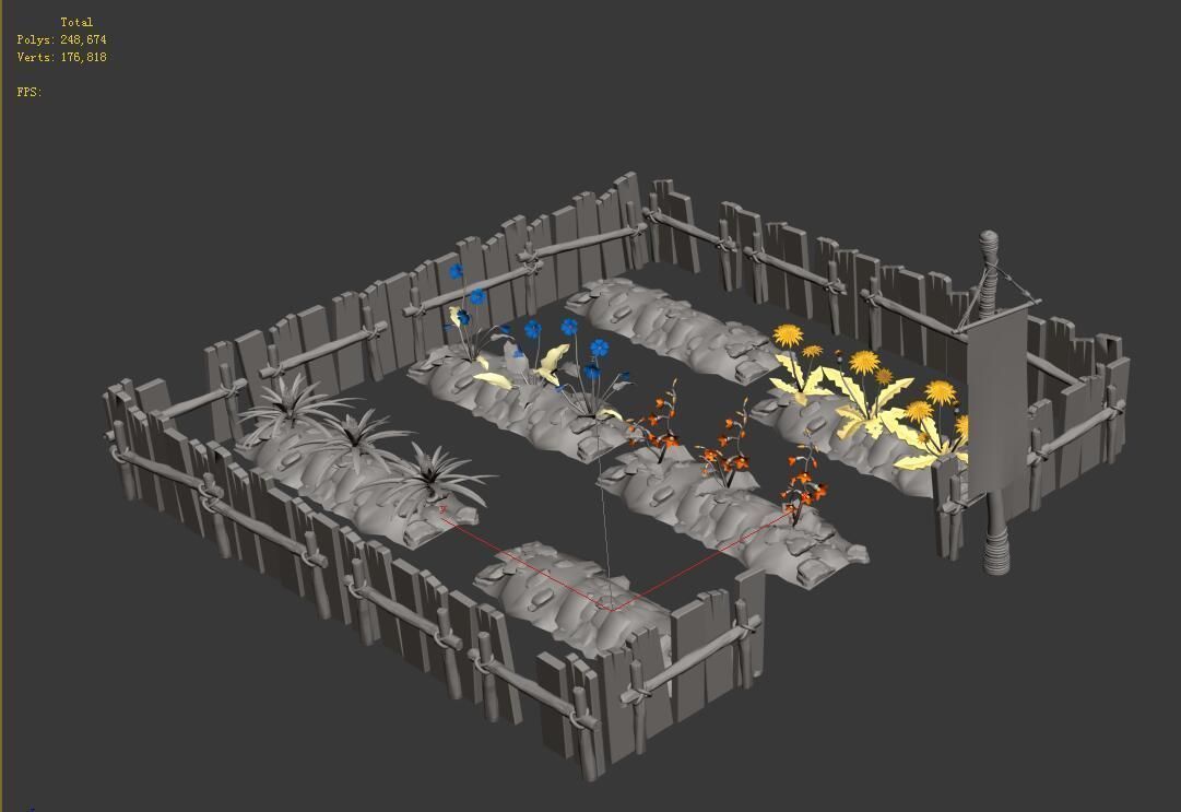 Personal - Plantation 01 3D model_1