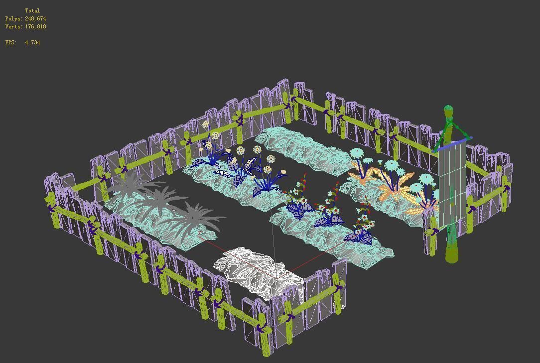 Personal - Plantation 01 3D model_2