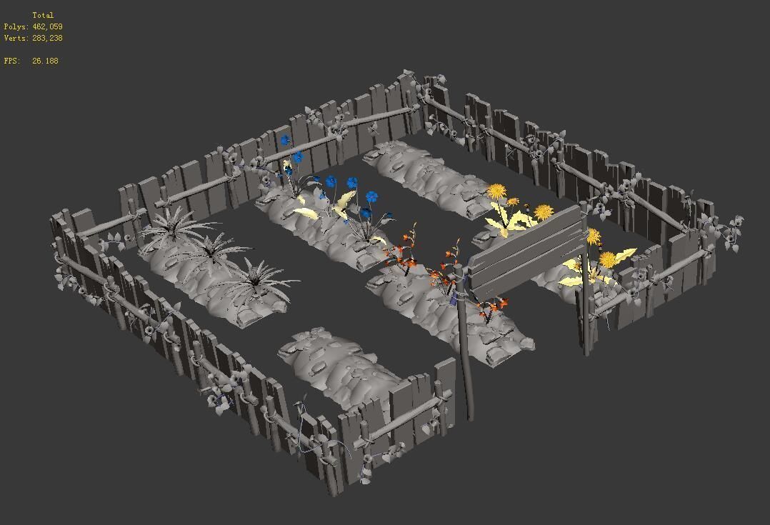 Personal - Plantation 02 3D model_1