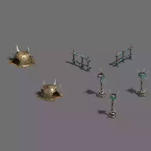 Monster base - decoration