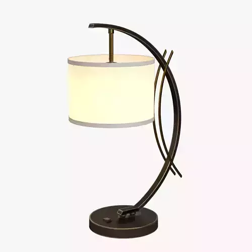 Eclipse Drum Shade Table Lamp