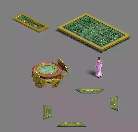 Luxury palace - local accessories