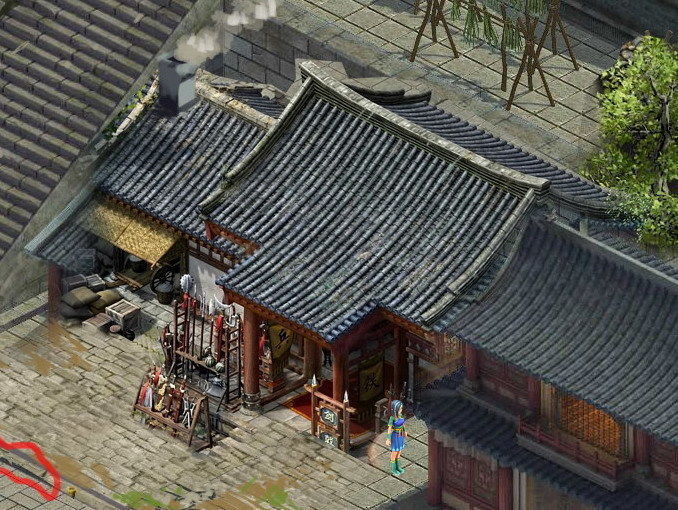 River - weapons shop 3D model_2