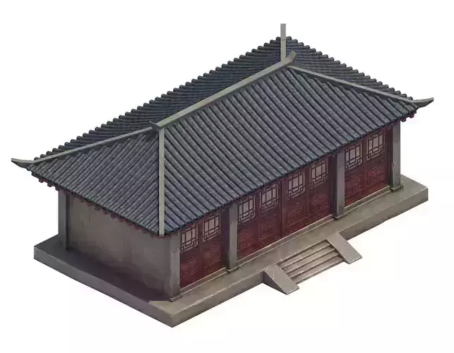 Heyang City Palace - side hall