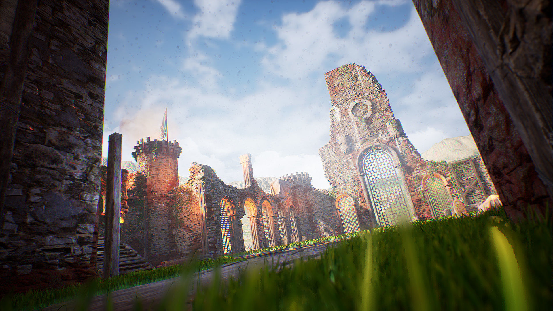 Fantasy Medieval Castle Kit Low-poly 3D model_10