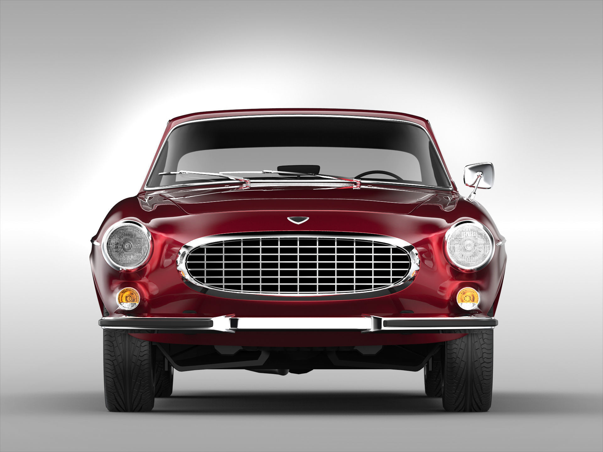 Volvo P1800 1961 - 1973 3D model_4