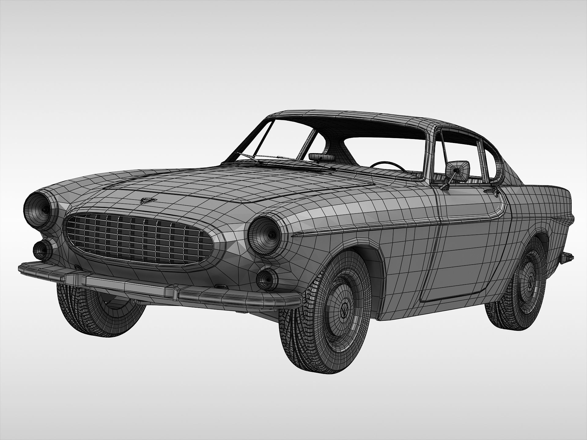 Volvo P1800 1961 - 1973 3D model_11