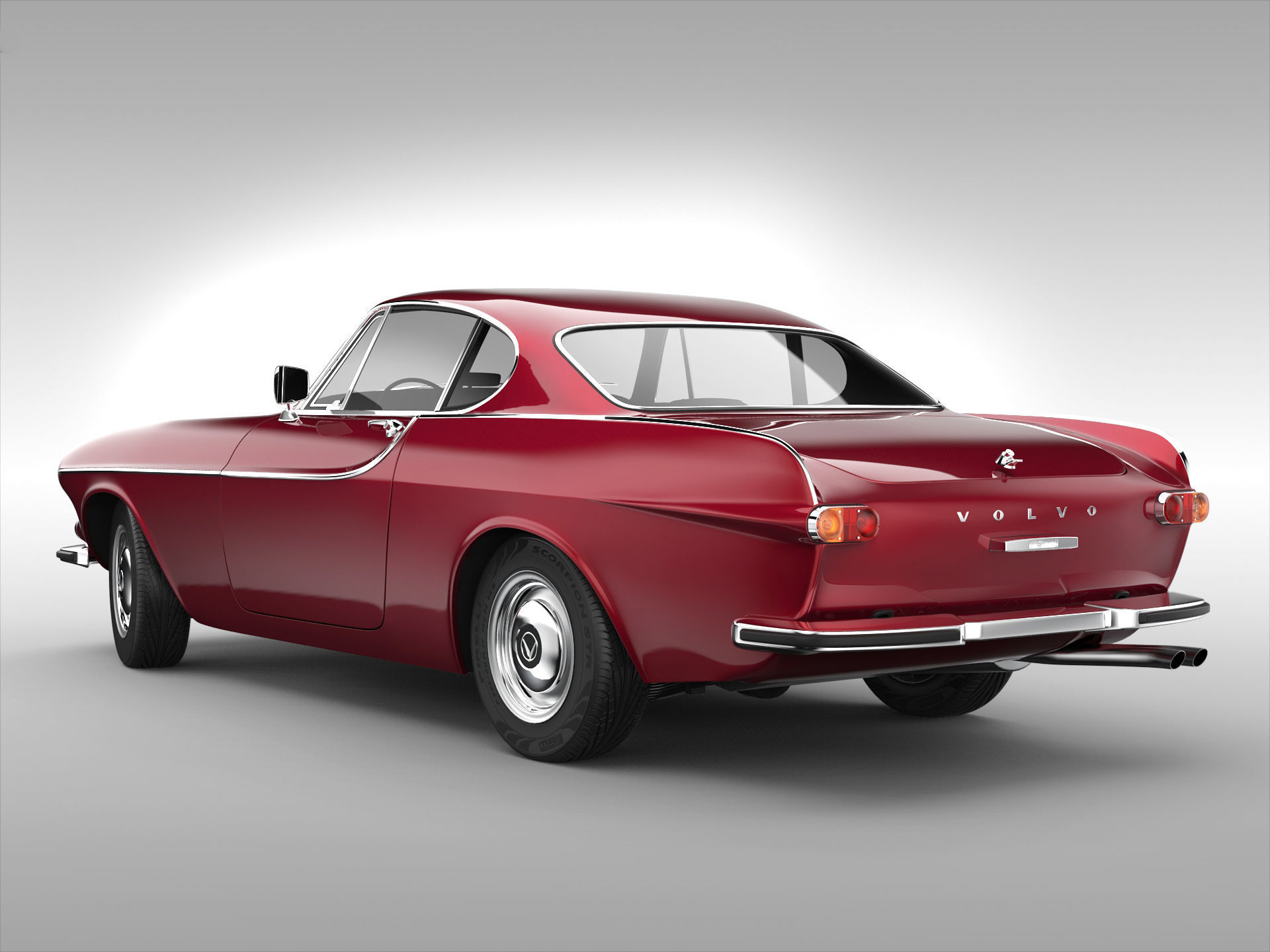 Volvo P1800 1961 - 1973 3D model_1