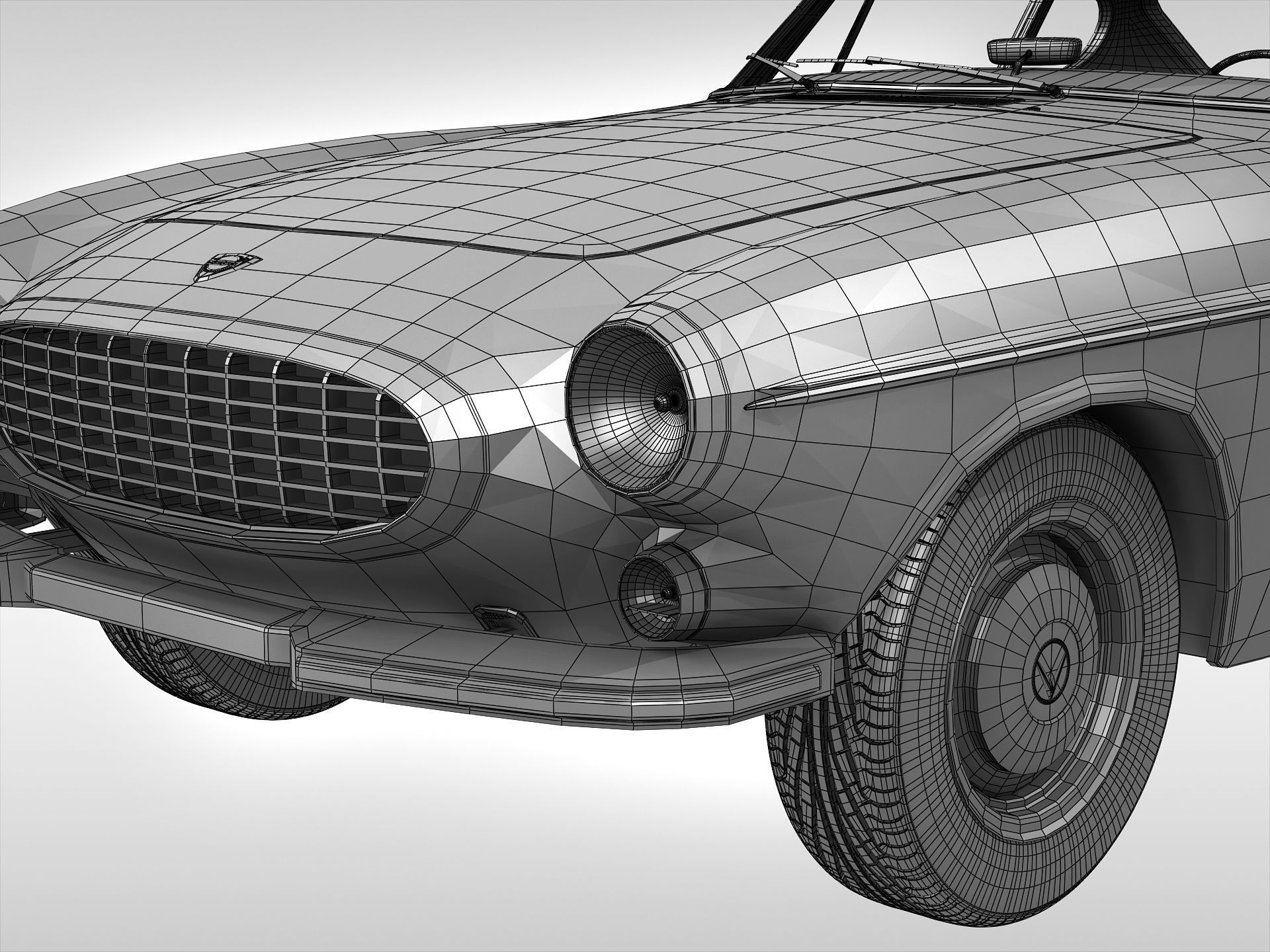 Volvo P1800 1961 - 1973 3D model_14
