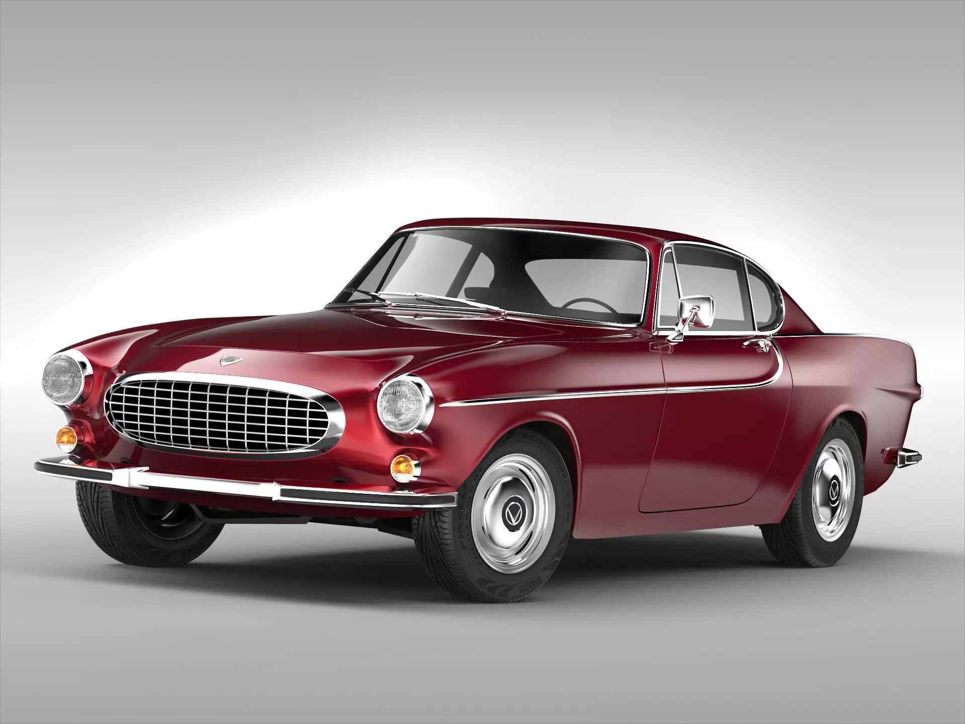 Volvo P1800 1961 - 1973 3D model_0