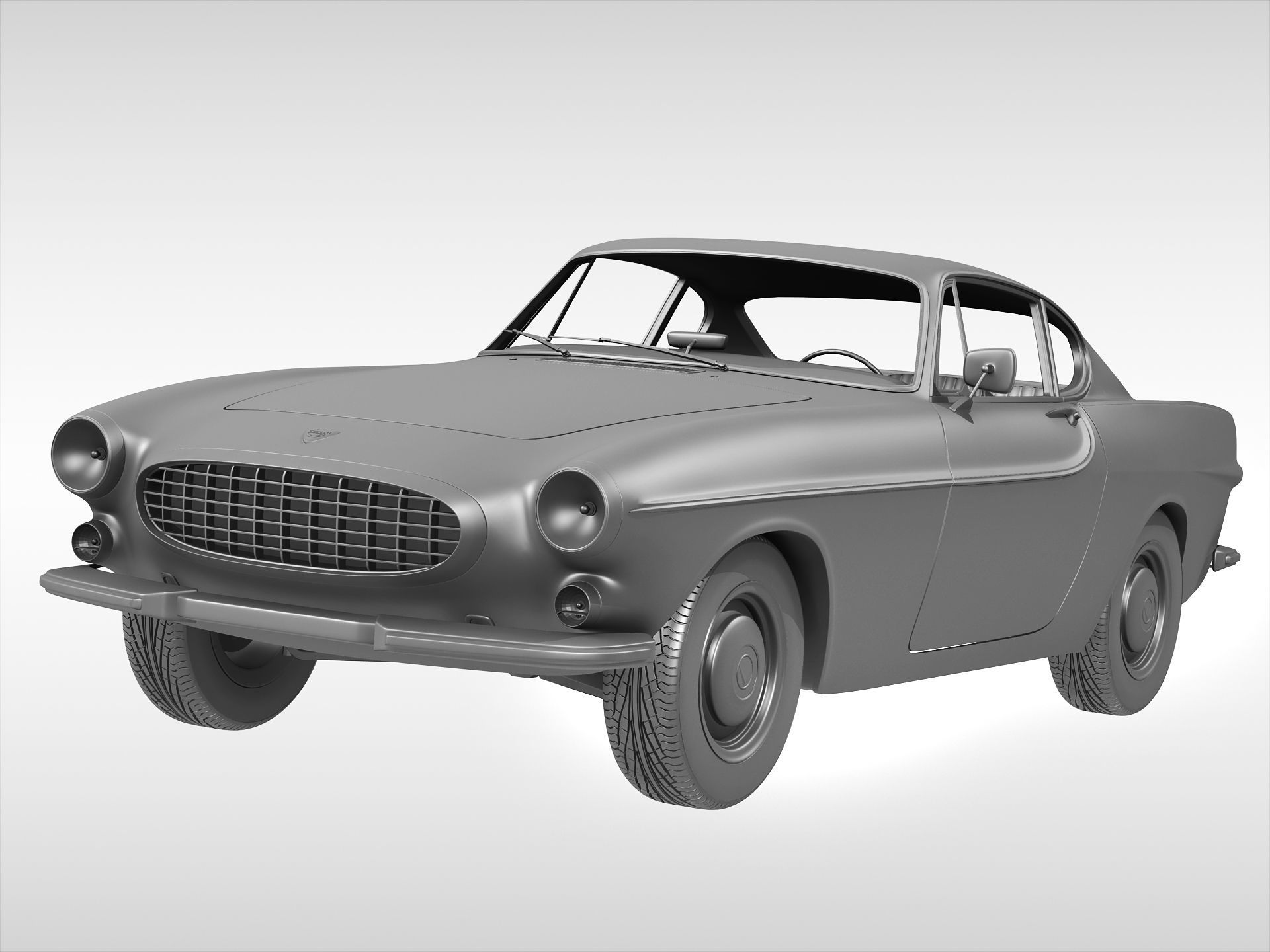 Volvo P1800 1961 - 1973 3D model_6
