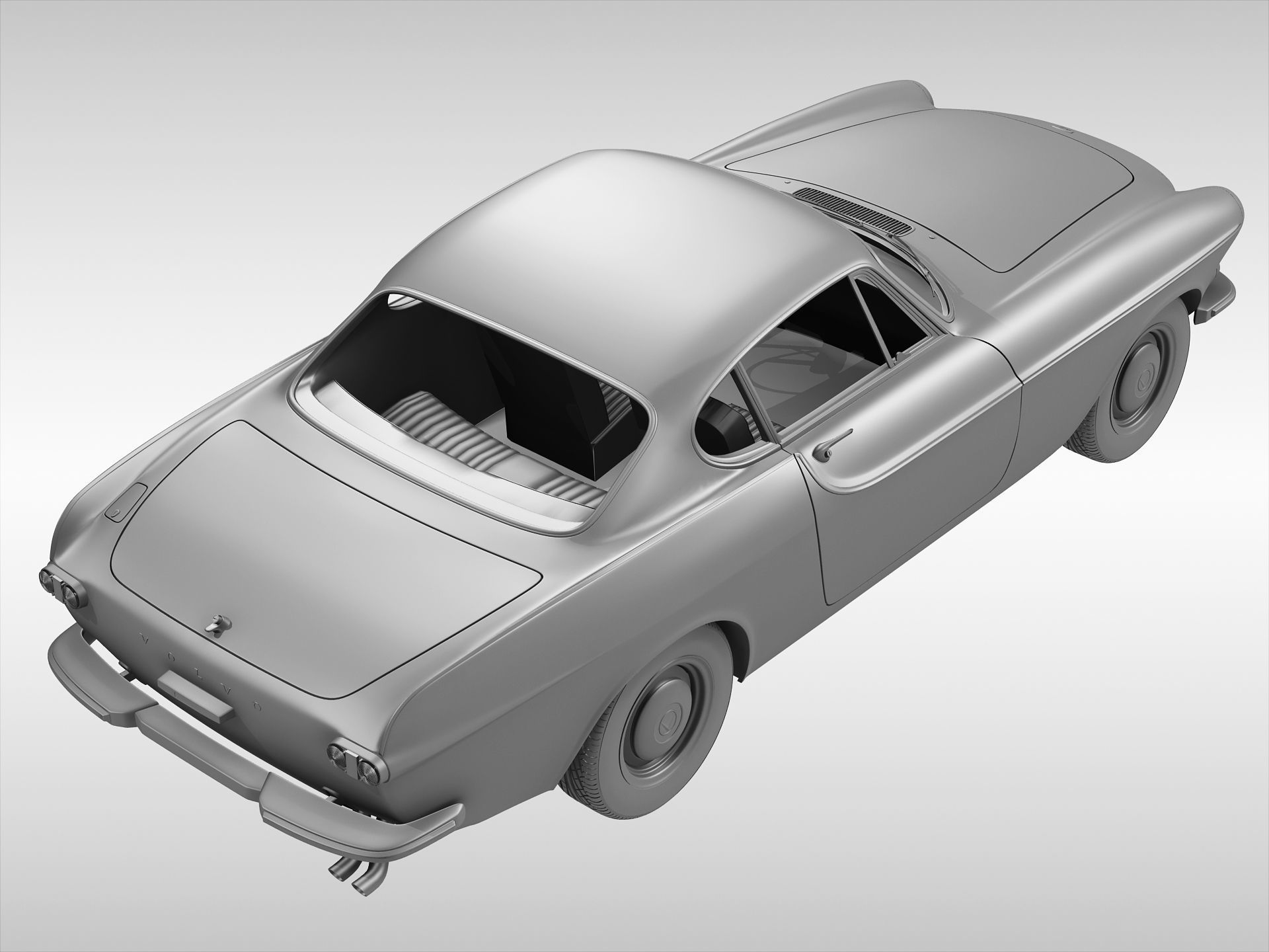 Volvo P1800 1961 - 1973 3D model_8