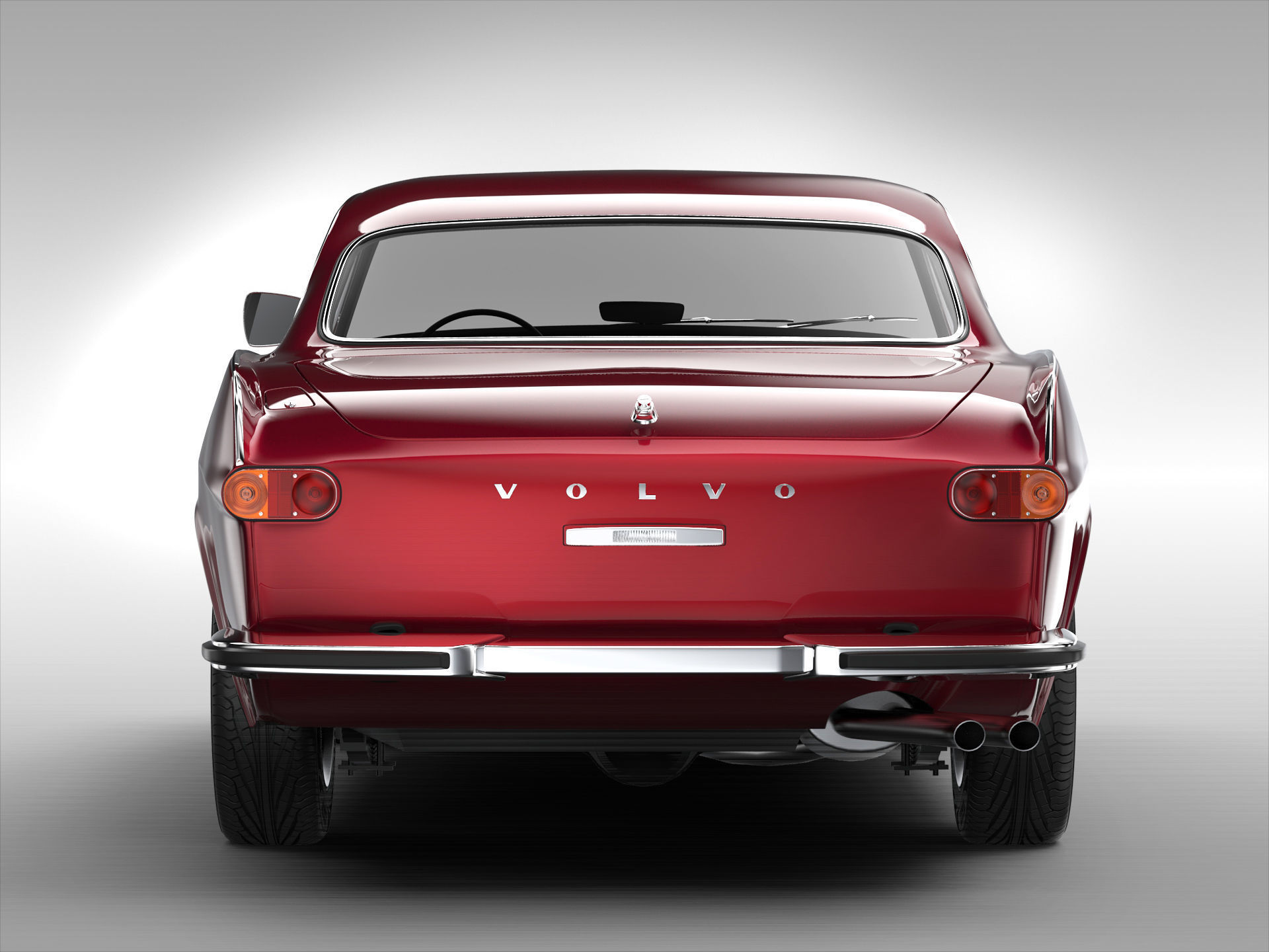 Volvo P1800 1961 - 1973 3D model_5
