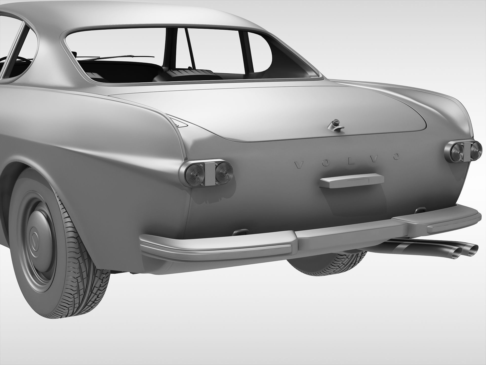 Volvo P1800 1961 - 1973 3D model_10