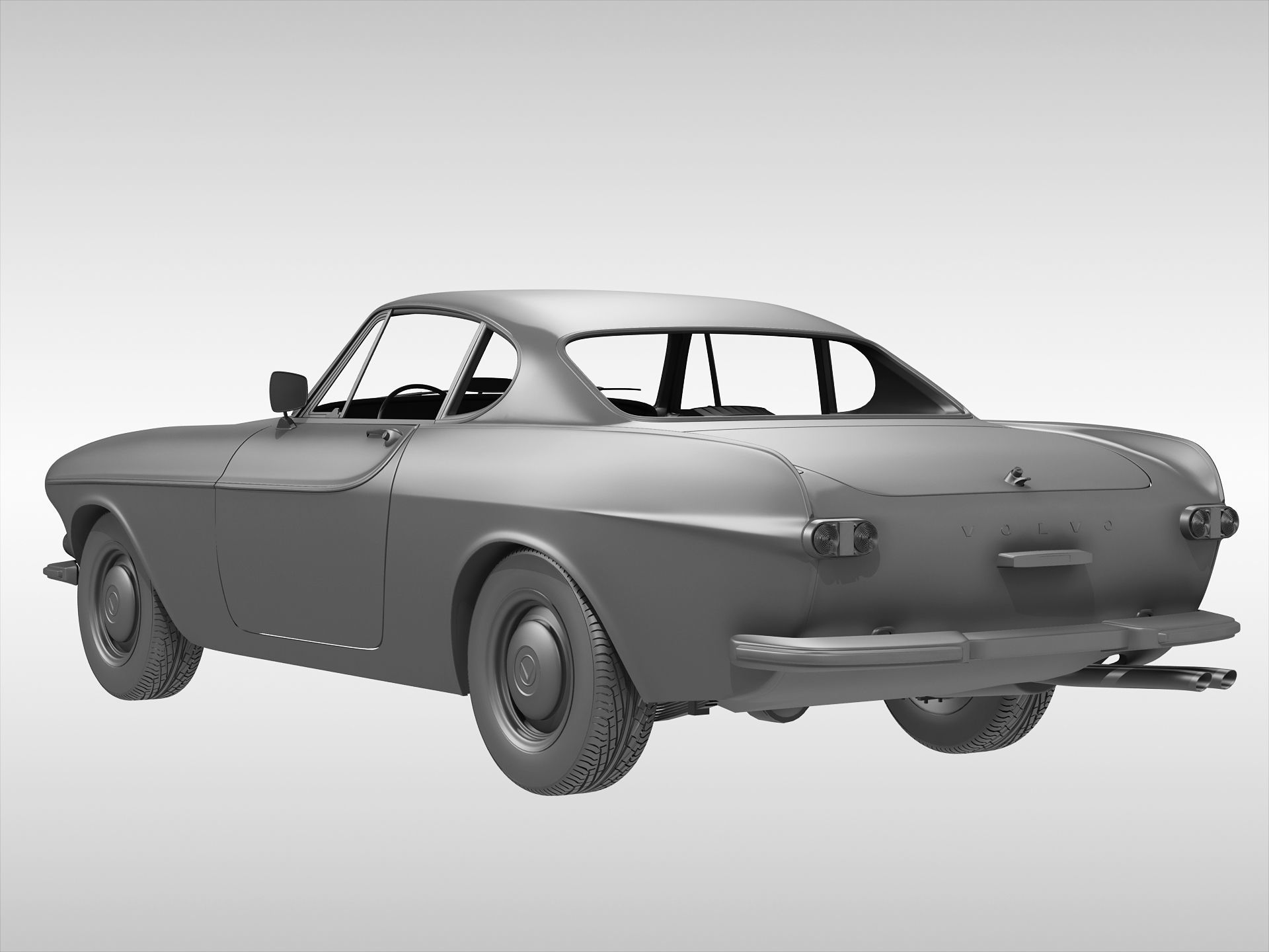 Volvo P1800 1961 - 1973 3D model_7