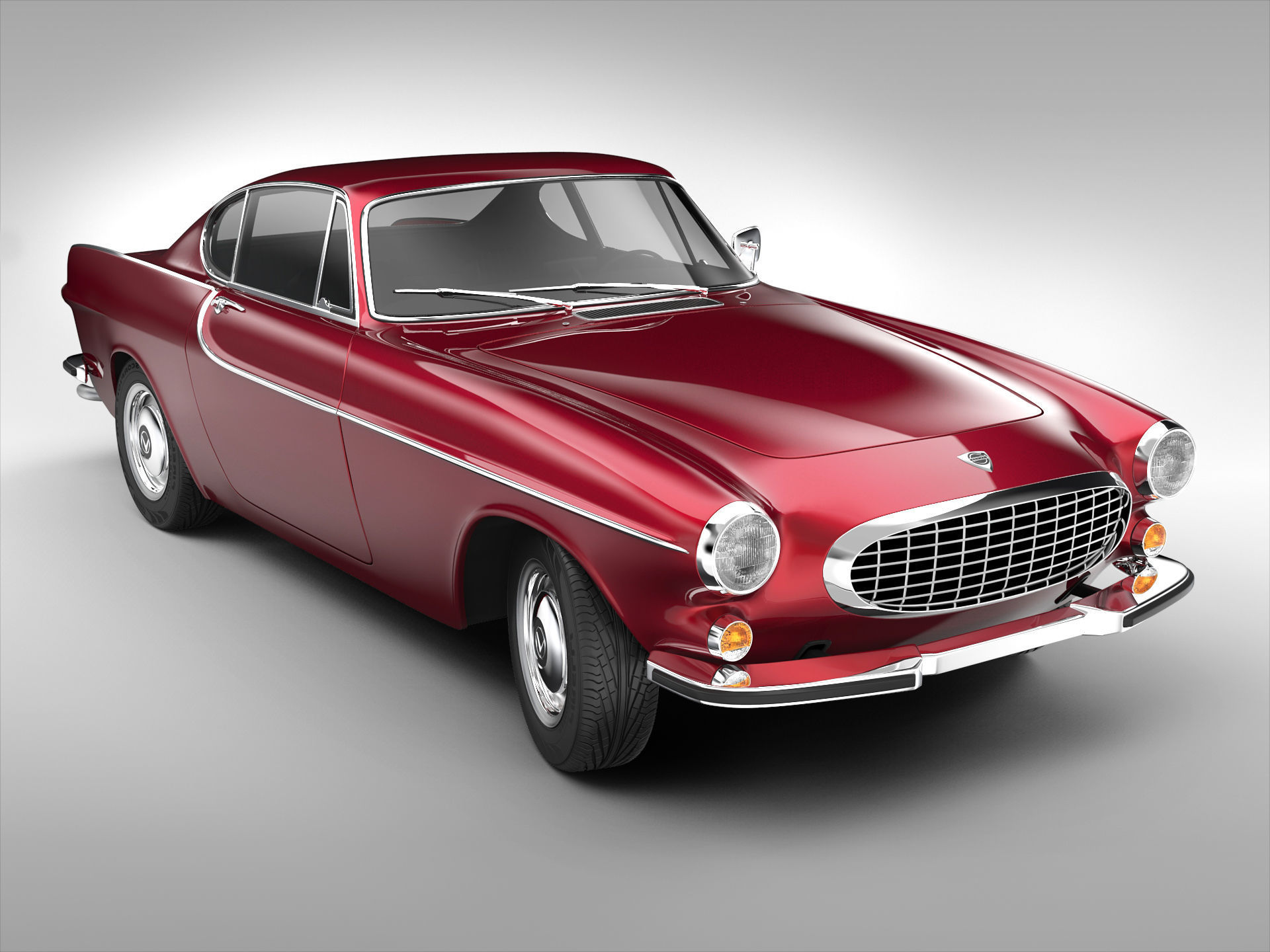 Volvo P1800 1961 - 1973 3D model_3