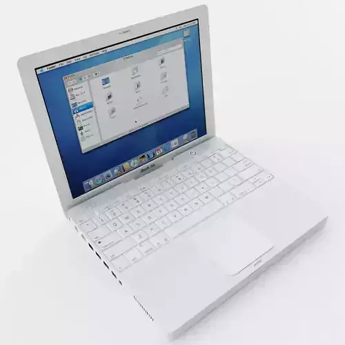 iBook G4 3D model