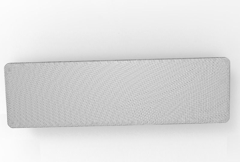 Terrazzo Set bowl with orange speckles 3D model_20