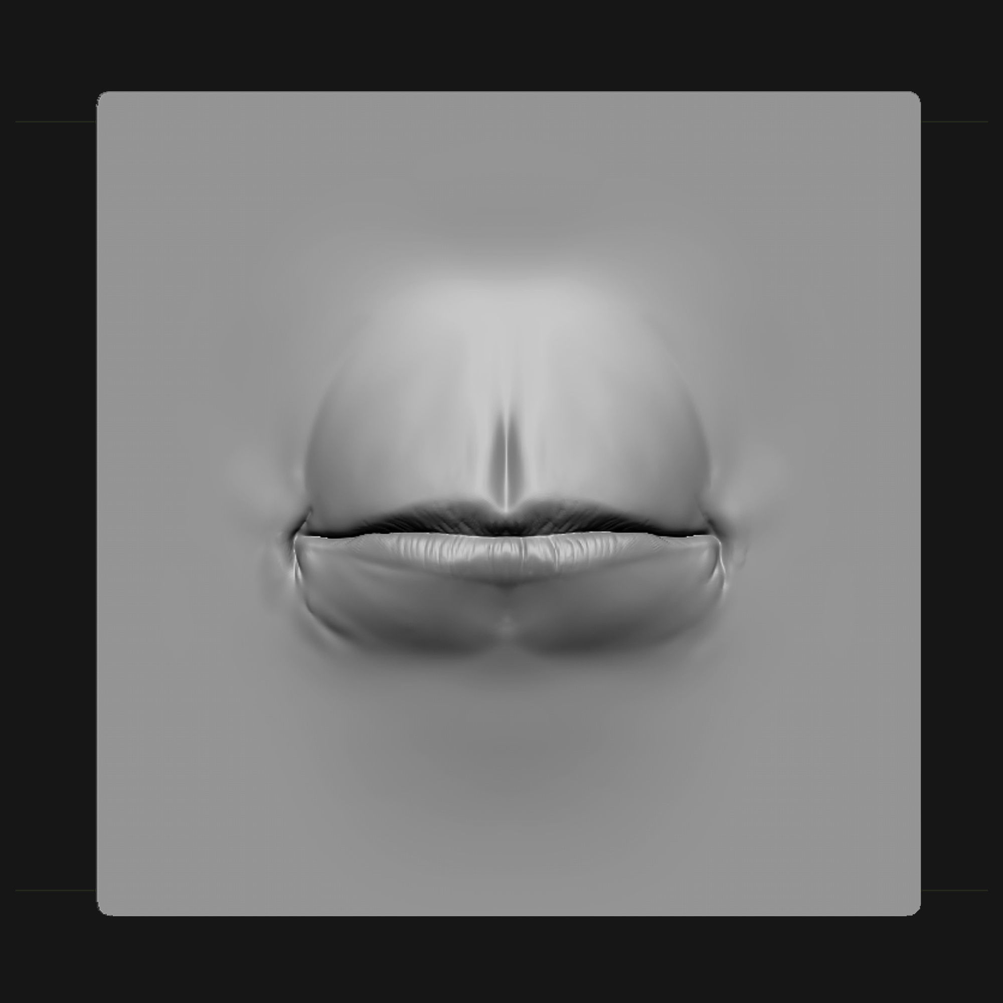 Lip Set 1 VDM Brush and Highpoly 3D model_13