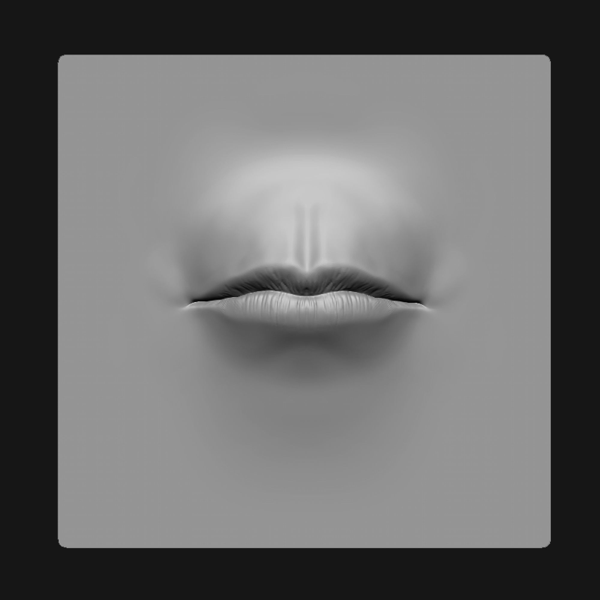 Lip Set 1 VDM Brush and Highpoly 3D model_2