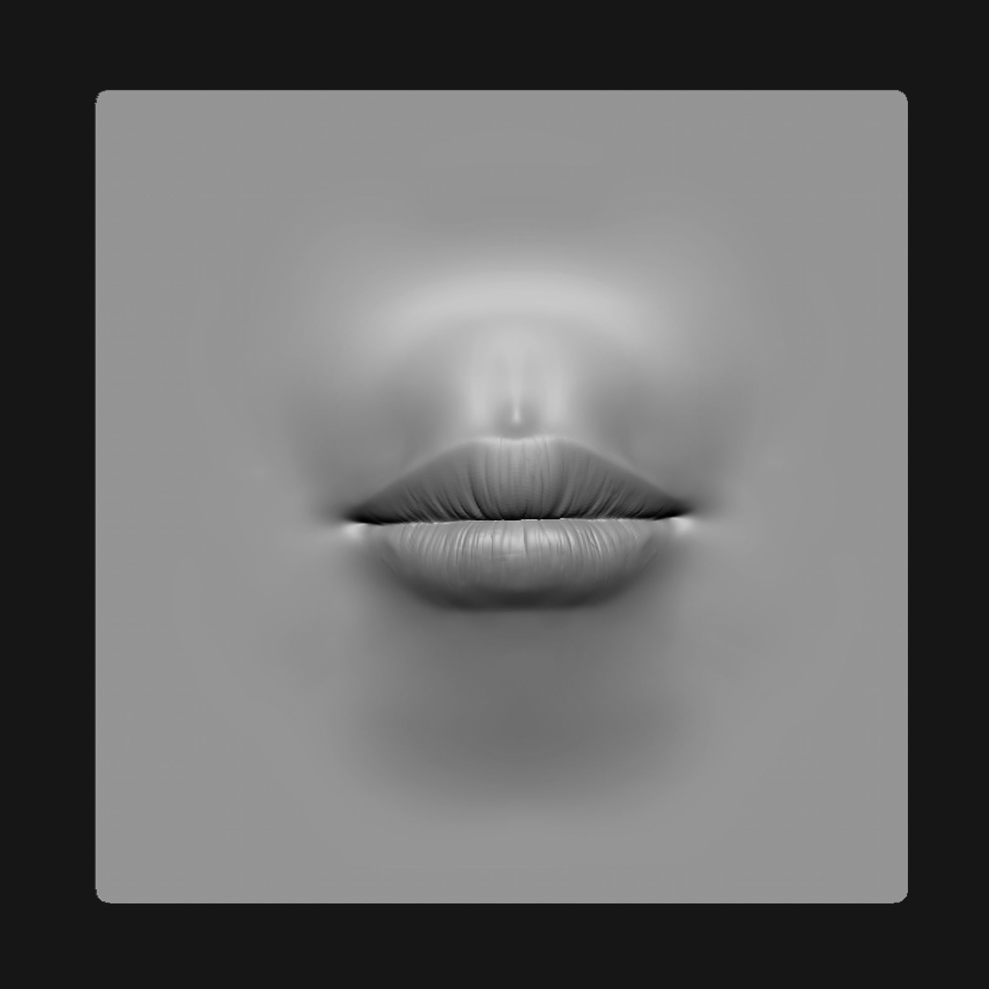 Lip Set 1 VDM Brush and Highpoly 3D model_5