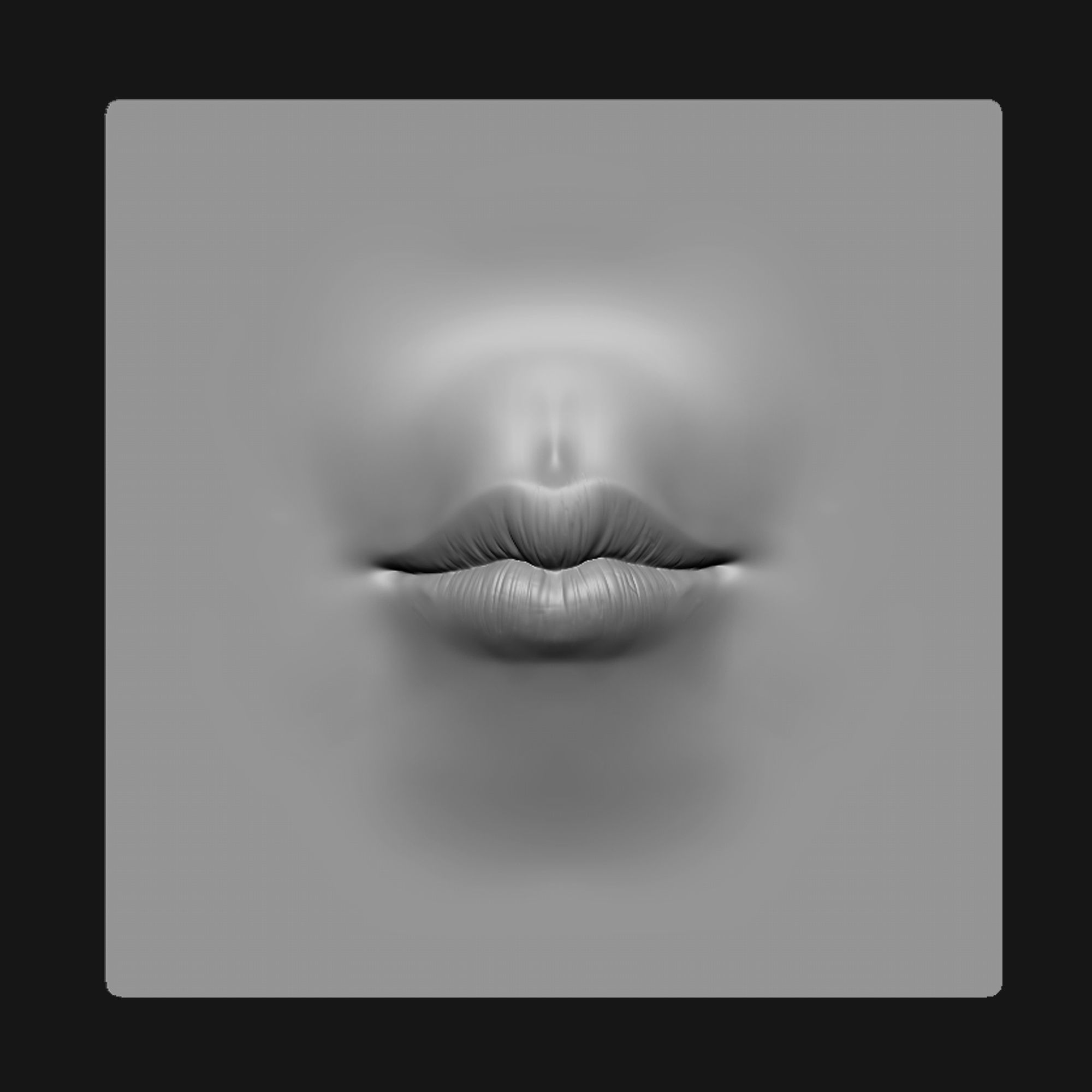 Lip Set 1 VDM Brush and Highpoly 3D model_4
