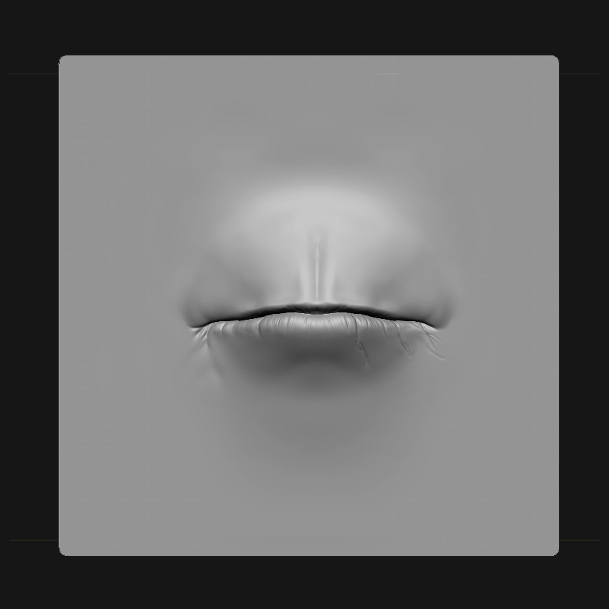 Lip Set 1 VDM Brush and Highpoly 3D model_12