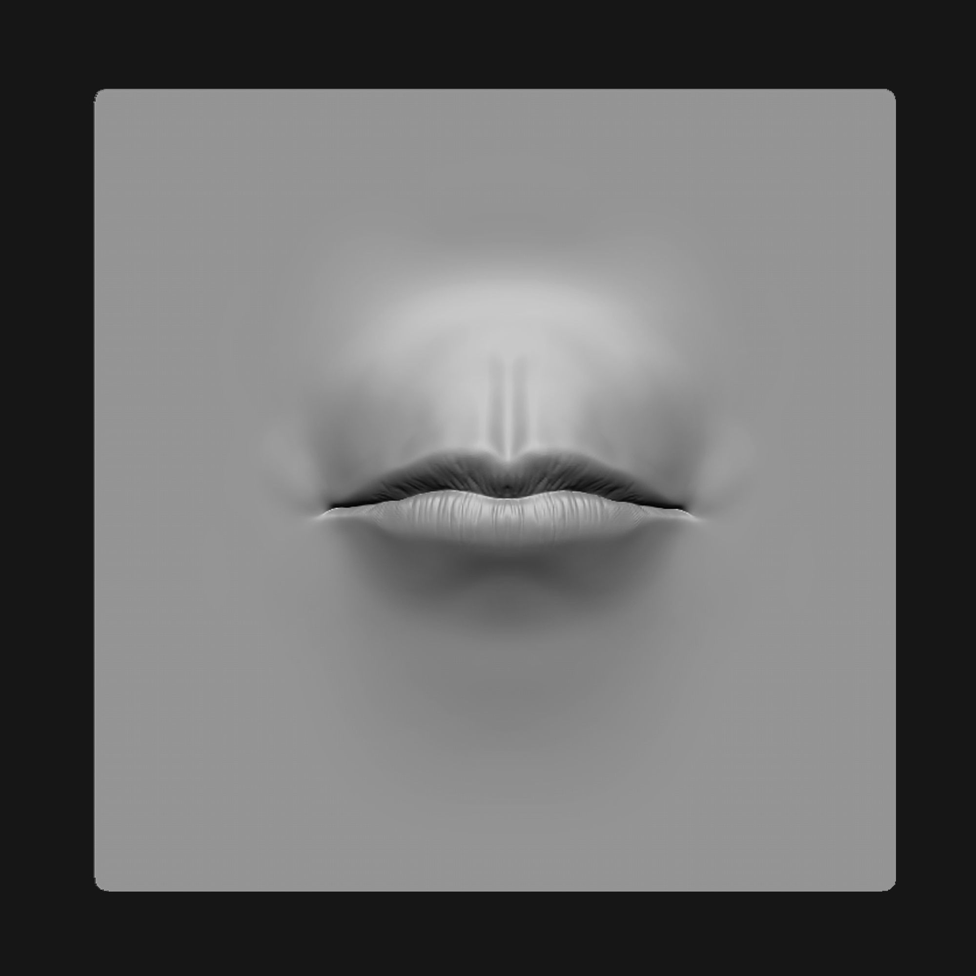 Lip Set 1 VDM Brush and Highpoly 3D model_11