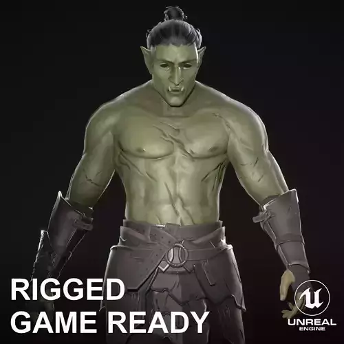 Orc Warrior Character