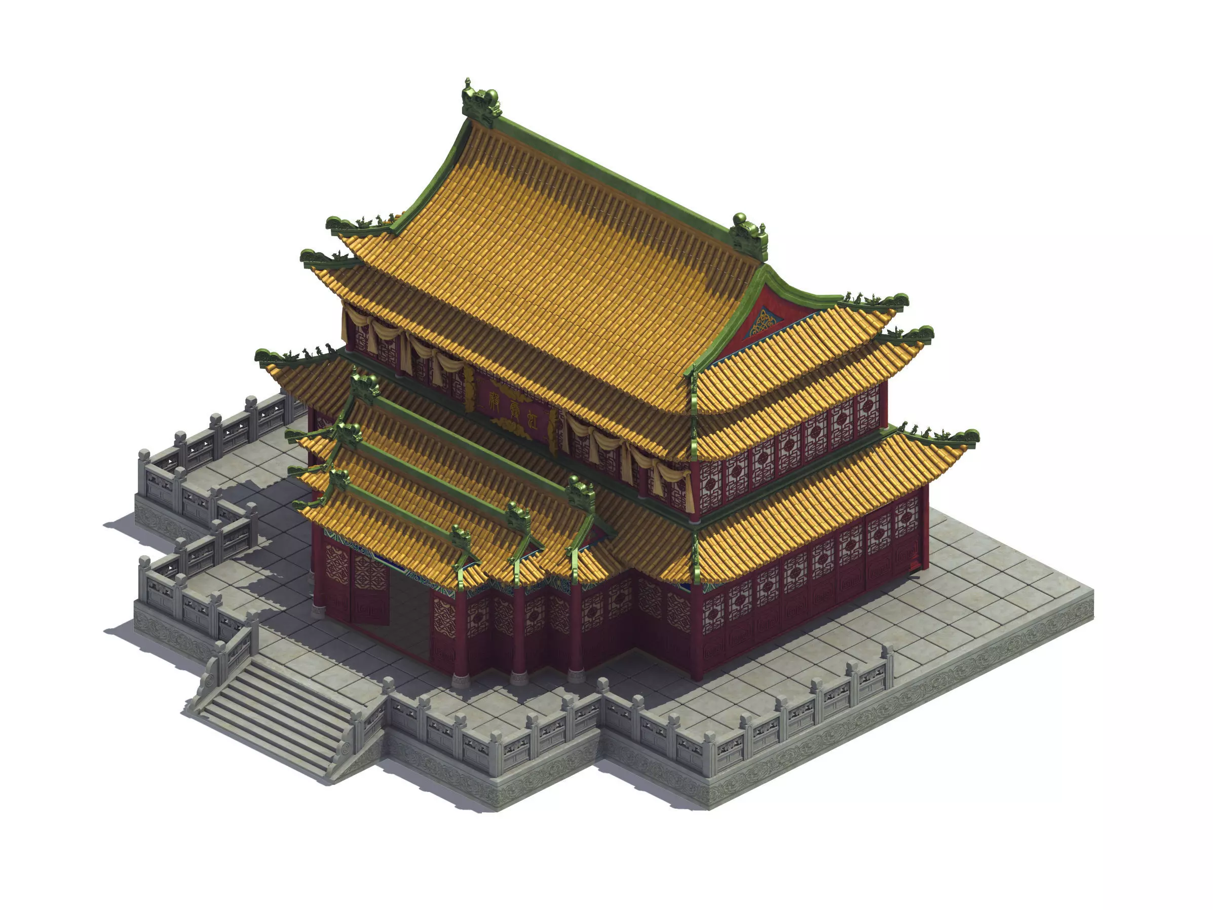 Palace - Basilica 06 3D model_0